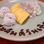 酒とタイ料理 ピッサヌローク - カオニャオマムアン（マンゴーともち米のデザート）