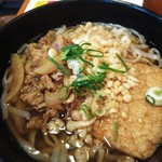 Sukiya Ichikoku Asahi Ten - 温かいロカボ牛麺　こんにゃく麺のクセが。