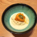 肴や川合 - 湯葉×ウニ