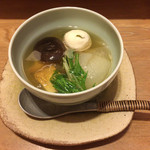 肴や川合 - 鍋 フカヒレ入り