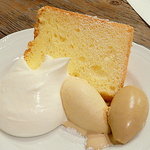 avec moi - シフォンケーキ