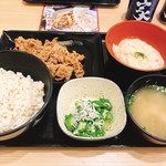 Yoshinoya - 牛皿麦トロ御膳❤︎ 