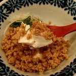 鳥田中 - 自家製そぼろ豆腐