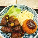 京極スタンド - スタンド定食[980円]  主菜アップ