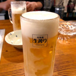 地球屋 - 生ビール