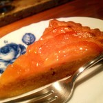 カフェ デ コラソン - 季節のお菓子はリンゴのタルト