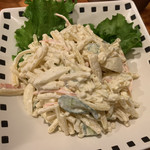 おぎ野 - 本日の賄い。マカロニサラダ