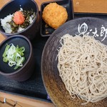 ゆで太郎 - 明太高菜ごはんセット