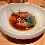 器楽亭 - 牡丹海老のブランデー漬け