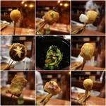 串かつ あーぼん - 大好きな串が目白押し！！
      定番の椎茸、胡麻豆腐は神だと思ってます✨