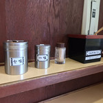 そばの神田 東一屋 - コンディメンツ。