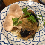 HANAICHI - 海老つくねの茄子はさみ焼き