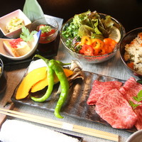 近江牛焼き肉御膳(120ｇ)