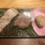 中華蕎麦 とみ田 - 東京Ｘ特選全部乗せ