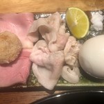 中華蕎麦 とみ田 - 東京Ｘ特選全部乗せ