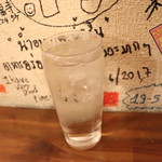 立ち飲み へ - 芋焼酎水割り