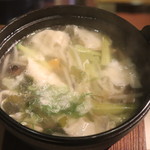 立ち飲み処 ○ - 餃子鍋