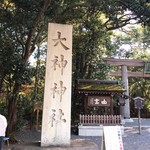 三輪そうめん流し - もちろん大神神社にも参拝♪