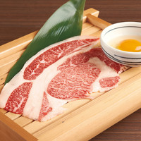 リブロースの焼きすき