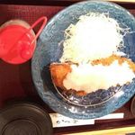 かつ屋 - おろしロース定食