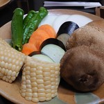 Hanzou - コースの野菜