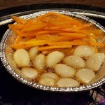 焼肉 松坂 牛蔵 - ニンニク焼き