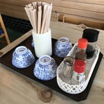 あかつき食堂 - 調味料等
