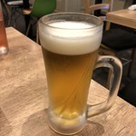 堺 鳥焼酒場 - 2019年7月13日  飲み放題60分 760円 まずは、ビールで乾杯！