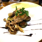 麺庵 小島流 - 骨付き鶏モモ肉のコンフィ