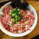麺庵 小島流 - 牛トロフレーク丼