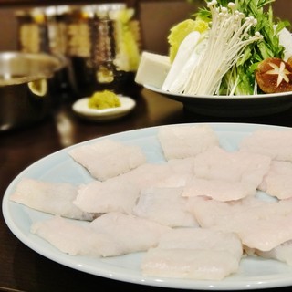 新商品 夏季限定 料理のみ 夏鍋 の新定番 旬の鱧 ハモ を贅沢に すき焼き で 鱧のすきやきフルコース ふぐかに処 心福 鶴橋 居酒屋 食べログ