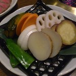 焼肉龍音 - 焼き野菜（６０９円）