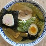 らぁ麺 五郎八 - 塩ラーメンのアップ