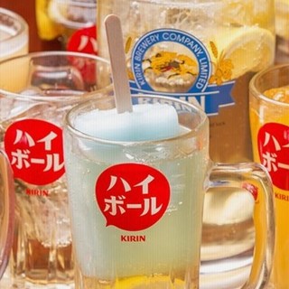 だるまで飲むならオリジナルハイボールやイケメンジョッキ！