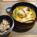 和フレンチ＆カフェ そられ - ご飯・ロールキャベツ