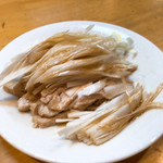 ra-mengyouzakonto - 蒸し鶏と長ネギ　400円