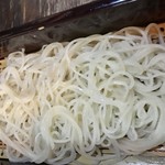 手打蕎麦のたぐと - 頃合いを見て提供される2枚目のせいろ。