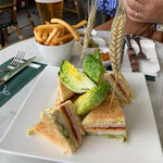 Café de la Paix - 『クラブサンド　セット』　22ユーロ