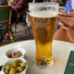 Café de la Paix - 『Kronenbourg 1664 樽生 1パイント』 15ユーロ