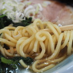 横浜家系ラーメン みさきや - 麺