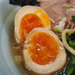 横浜家系ラーメン みさきや - 味付玉子