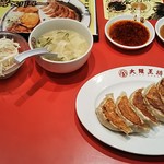 大阪王将 - 餃子セット(シングル) 790円 ♪