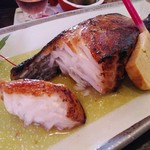四季のおもてなし 兼八 - 「むつの照り焼き」途中経過