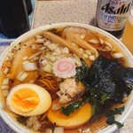 鳥人 - 醤油ラーメン&煮玉子