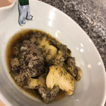 末廣鮨 - 水貝肝和え