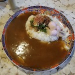 平日昼だけ - 和出汁そぼろカレー＋岩下の新生姜とうずらの玉子