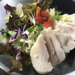 steamed chicken salad