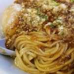 塩そば専門店 桑ばら - みんな大好き桑ばら式ミートそば～〆ごはん付き～