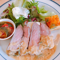 ダン ル シエル - 茶美豚肩ロース肉のソテー②