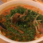 もつ焼き一代元 - 前回に食べた台湾ラーメン。